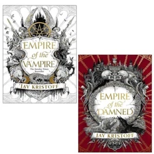 Empire of the Vampire Series Collection 1-2 Books Set by Jay Kristoff Damned
