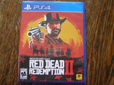 PlayStation PS4 Rockstar Games RED DEAD REDEMPTION II Mature 17+ Single Player