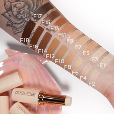 Makeup Revolution Fast Base Stick Foundation F Series 0.21 oz