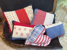 Americana Cutter Quilt ~ Bowl Fillers ~ Tiered Tray Tucks ~ Set of 5 ~ AAFA