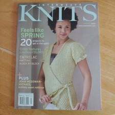 Spring 2007 Interweave Knits magazine knitting patterns 20 patterns