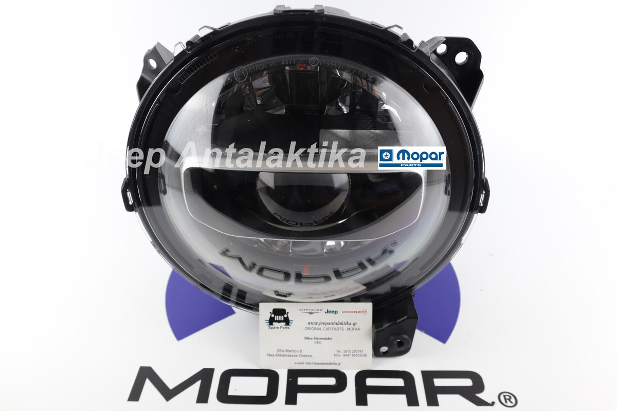 Headlamp LED Right Jeep Wrangler JL 2018-2022 55112880AG New