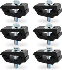 Aluminum Mounting Clamps Tonneau Cover Clamps Truck Topper Clamps for Camper She