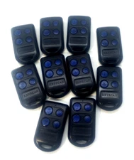 Lot of 10  Keyscan K-TX2 4-Button Wireless RF Transmitter Key Fob Remote