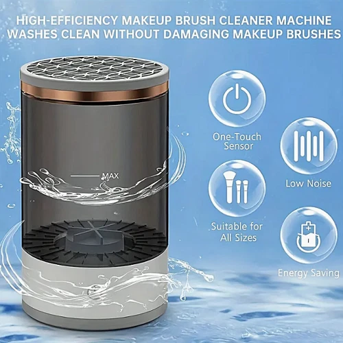 Automatic Brush Cleaner Electric Makeup Brush Cleaning Machine Fast Clean Dryer - Image 2 of 4