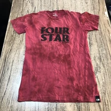 Fourstar Men’s Tie Dye Skate Tee Shirt Size S #18442