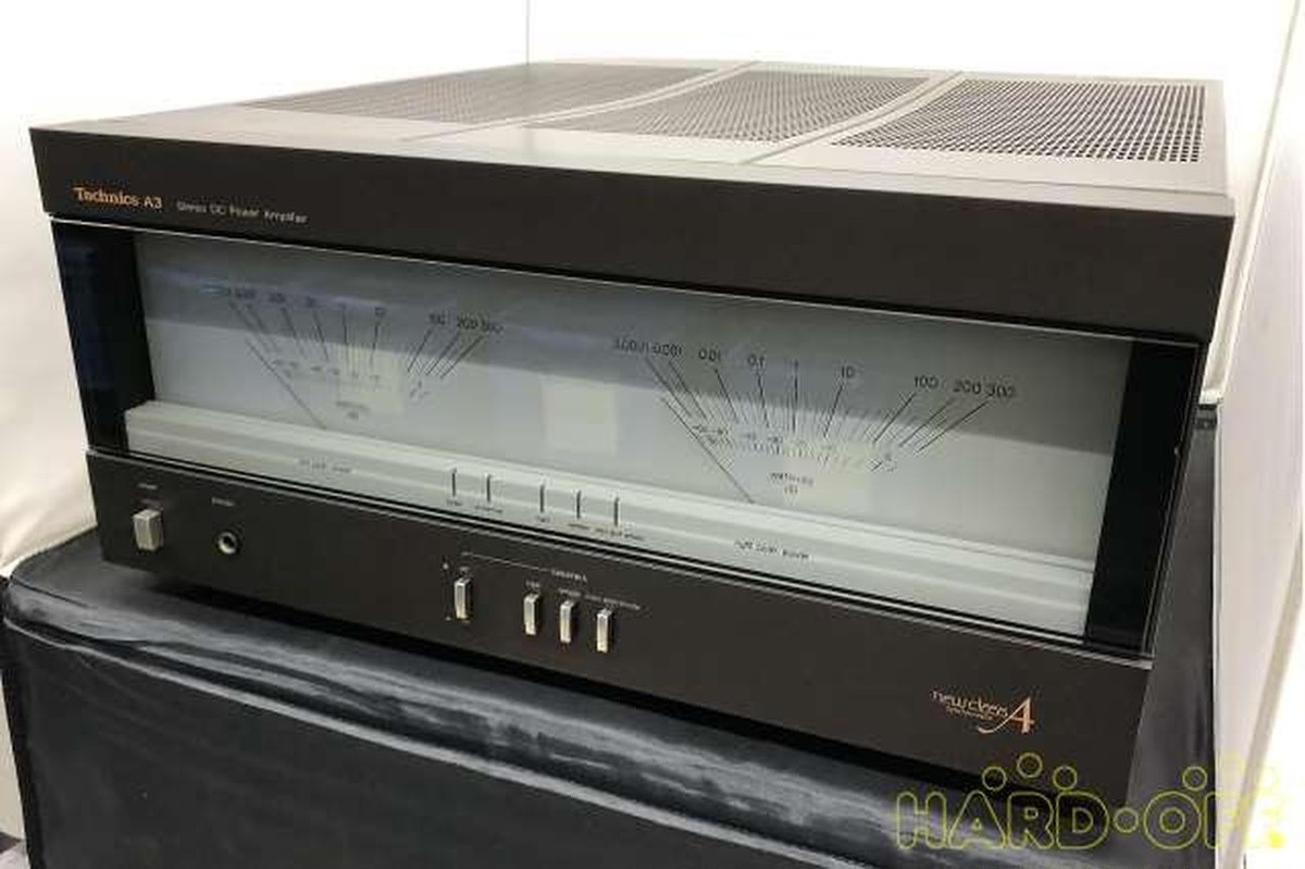 ◆大感謝祭! Technics SE-A3 ステレオパワーアンプ m0a8388 TECHNICS SE-A3 Stereo Power Amplifier AC100V Working