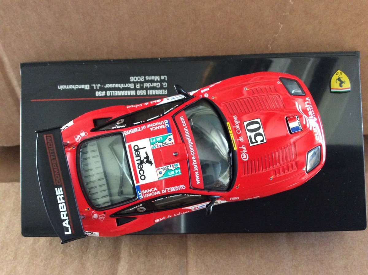 BBR 1/43 フェラーリ 550 Maranello 2006 BG310 BBR 1/43 Ferrari 550 Maranello 24 Hours Le Mans 2006 Red No