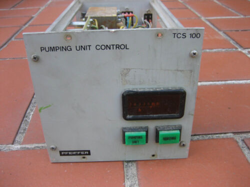 Pfeiffer  TCS 100 pumping unit control für  Vacuum Pumpe DEFEKT - Bild 1 von 5