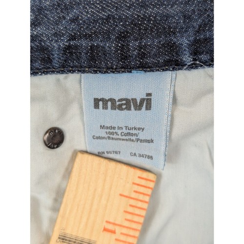 Mavi Matt Relaxed Straight Leg Embroidered Jeans Men's Size 36x36 - Picture 12 of 14