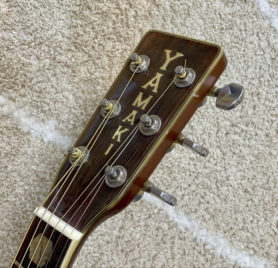 YAMAKI ヤマキ YW-80M ジャパンビンテージ YAMAKI YW-80M Dreadnought Japan Vintage Acoustic Guitar 1980 w