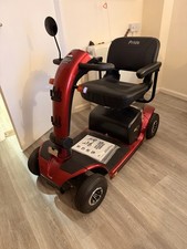 Pride Colt Plus Mobility Scooter Red/Black –Excellent Condition Charger & Manual