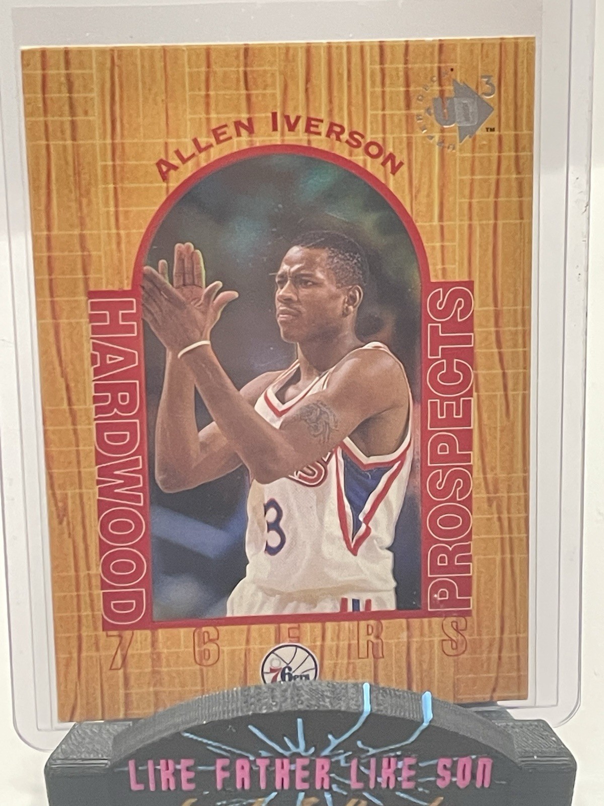 1996-97 Upper Deck UD3 - Hardwood Prospects Allen Iverson #14 (RC)