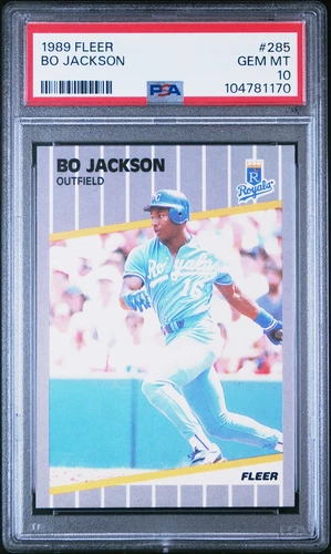 1989 Fleer #285 Bo Jackson PSA 10
