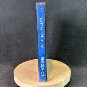 SEGA CD - Batman Returns - Game, Manual, Reprint Art, & Reg Card - Refurb, VG