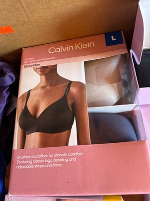 calvin klein bra 2 pk large