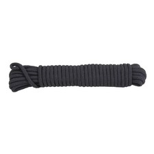 Rothco Heavy Duty General Purpose Thick 50' Utility Rope 3/8"- Black