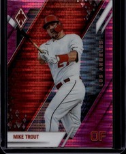 2022 Panini Chronicles #20 Mike Trout Phoenix Pink Pulsar