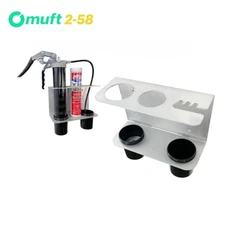 Hand Grease Gun Storage Caddy Holder Garage Organizer Aluminum Storage Caddy