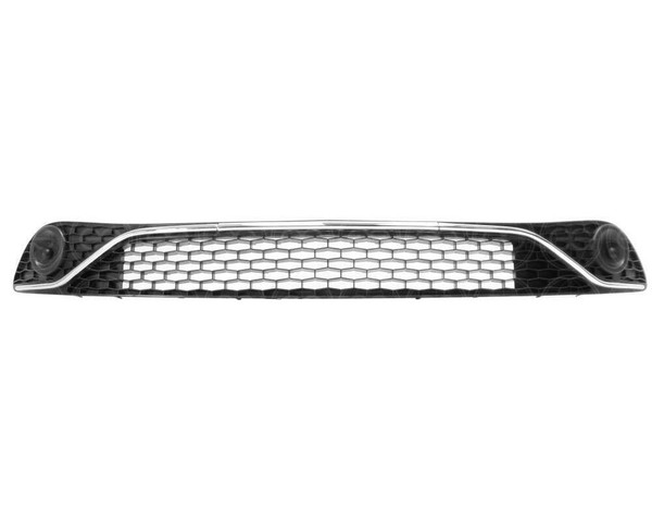 Gitter Grill StoßStange Vorne Mitte FÜR Lancia Ypsilon AB 2015 M/Chromleiste-image