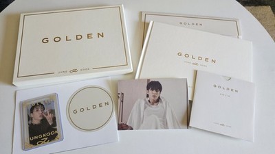 BTS / Jung Kook Jungkook JK - Golden Album + POB Photocard PC