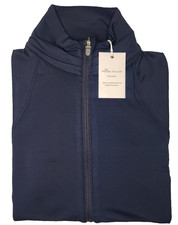 Peter Millar Womenswear Navy Blue Zip Up Performance Jacket Size Small LF19EK19