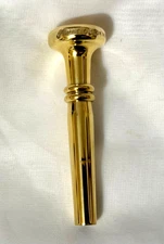 JETTONE CUSTOM 8D Trumpet mthp 26 throat GOLD PLATE Ratzenberger era