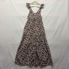 Mango MNG Multicolor floral print Maxi dress.size 4 Summer Sundress