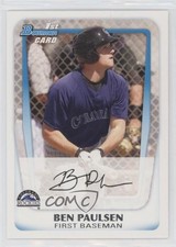 2011 Bowman Prospects Ben Paulsen #BP34 0d6m