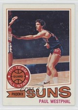 1977-78 Topps White Back Paul Westphal #10 HOF 0s4