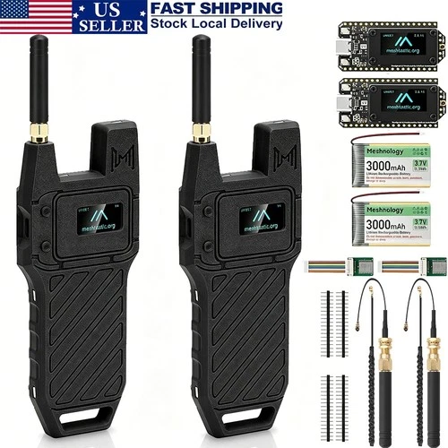 Meshtastic Heltec V4 LoRa Handheld Radio - Off-Grid Long Range Walkie Talkie