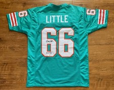 Larry Little Autographed Signed Miami Dolphins HOF 93 Pro Style Jersey Tristar