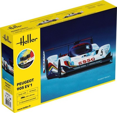 STARTER KIT Peugeot 905 EV 1 Heller 56718 skala 1/24