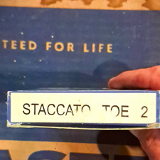Capezio Staccato Toe 2 Tap Dance Shoe Tap Plates w/ Metal Taps Silver