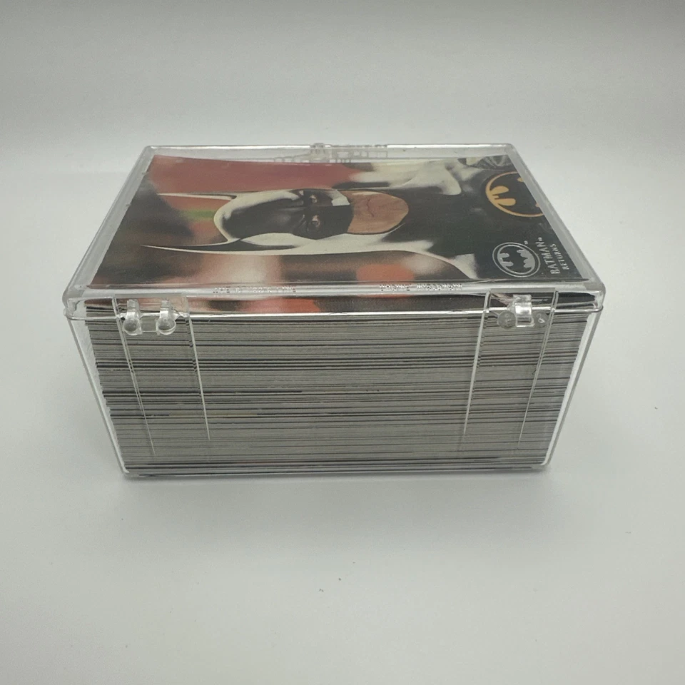 Juego completo de tarjetas coleccionables de la película Batman Returns 1992 Topps Stadium Club 1-100 Foto 4 de 4