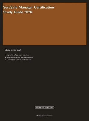 Meridian Certification Press | ServSafe Manager Certification Study Guide 2026