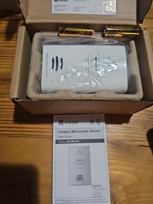 Kidde Carbon Monoxide CO2 Detector Alarm w/Battery Backup KN-COB-DP2 NEW SEALED