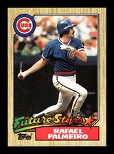 RAFAEL PALMEIRO ⚾ 1987 Topps #634 RC Rookie Chicago Cubs