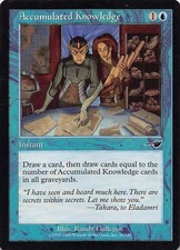 Accumulated Knowledge NMS 26 Normal English NM - MTG