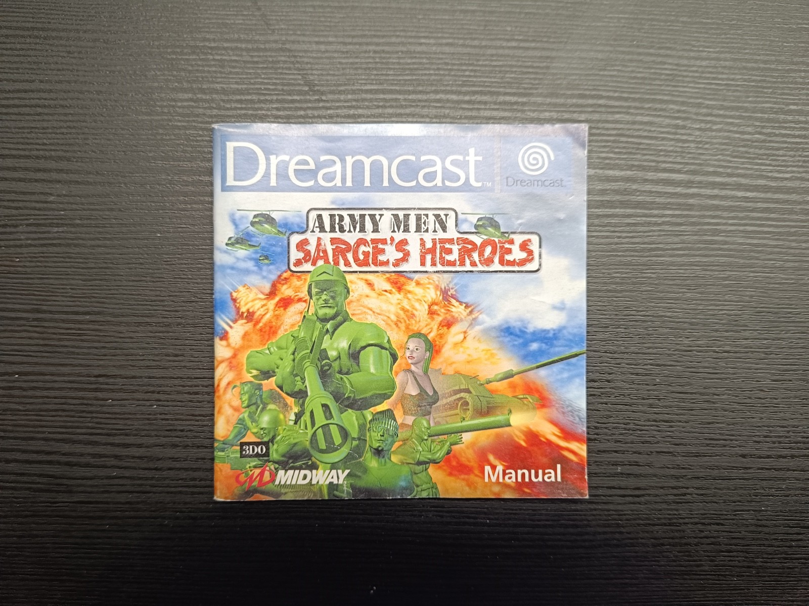 NOTICE SEULE Army men sarge's heroes Dreamcast Sega