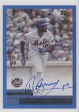 2024 Archives 2000 Fan Favorites Blue Foilboard 19/25 Ronny Mauricio Auto 06bg