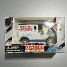 Golden Wheel Pepsi-Cola Golden Classic Die-Cast Delivery Truck White Blue