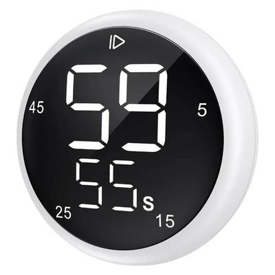 Intelligenter magnetischer digitaler Küchentimer - 5, 15, 25, 45 Minuten Voreinstellungen