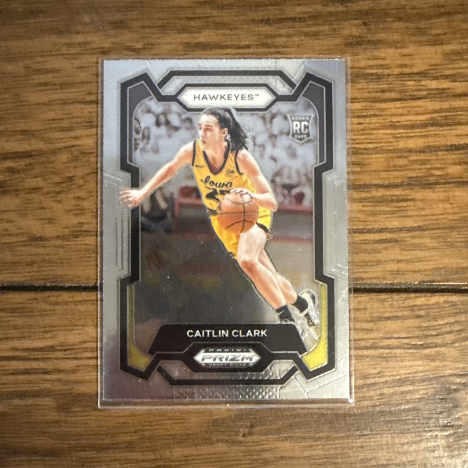 2024 Panini Prizm Draft Picks Caitlin Clark RC #57 Iowa Hawkeyes Rookie Card