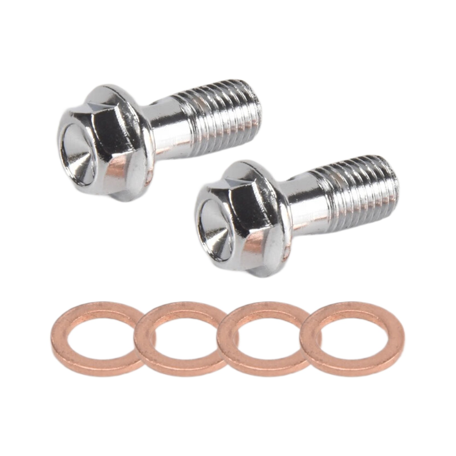 Motorcycle Stainless M10 X 1.25 Banjo Bolts Brake Hydraulic Clutch Screw B9R9