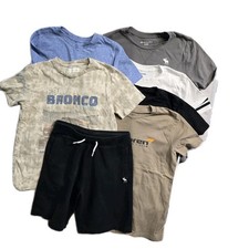 Abercrombie Fitch Kids Boys Tshirt Shorts 13-14 Multicolor Lot Of 7