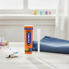 Permanent Fabric Glue 60 ML Washable Clear Clothing Adhesive for Patches