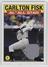 2021 Topps 1986 Topps All-Star Baseball Relics Carlton Fisk #86ASRCF HOF 9v7