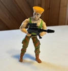 G.I. Joe Street Fighter II Guile 3.75” Figure Hasbro (1993) w/ Assault Rifle