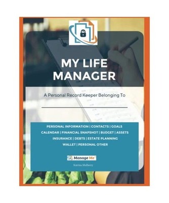 My Life Manager[c]: A Complete Record Keeper & Log Book for Financial Planning, 